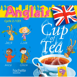 ISBN Cup of Tea Anglais CE1 - Double CD audio classe - Ed.2010, Éducatif, Français, 4 pages