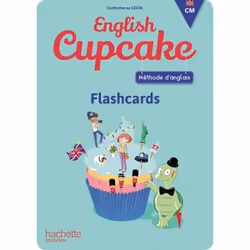 ISBN Anglais CM - Collection English Cupcake - Flashcards - Ed. 2018, Éducatif, Français, 160 pages