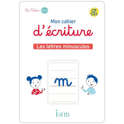 ISBN Mon cahier d'écriture CP-CE1 - Cartes Lettres minuscules cursives - Ed. 2022