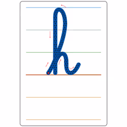 ISBN Mon cahier d'écriture CP-CE1 - Cartes Lettres minuscules cursives - Ed. 2022