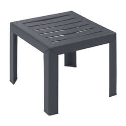 Table basse Grosfillex Miami - Anthracite - 40x40 - Résine