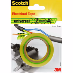 enquête jaune, vert (L x l) 10 m x 15 mm description Pour l'isolation électrique et filaire : le ruban isolant Scotch ® jaune ...