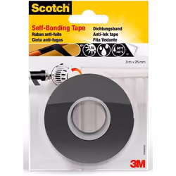 3M 4704 Bande de réparation noir (L x l) 3 m x 25 mm 1 pc(s)