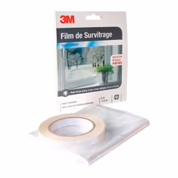 Film de survitrage pour fenêtres et baies vitrées. A utiliser sur tous types de fenêtres ou baies vitrées (bois, PVC, métal). ...