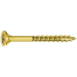 Vis Rocket minivybac Pozidriv tête fraisée 6x70mm, 8 pièces.