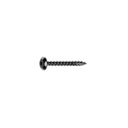 Vis Rocket minivybac penture noire 6x40mm, 8 pièces.