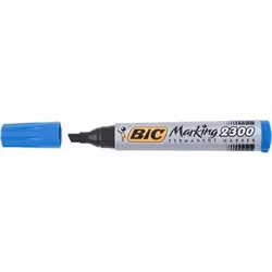 BIC Marking 2300, Bleu, Pointe biseautée, Bleu, Plastique, 3,1 mm, 5,3 mm