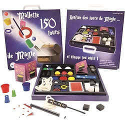 Mallette de magie - FERRIOT - 150 tours - Accessoires et livret descriptif inclus