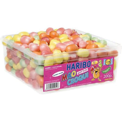 HARIBO Moa Croqui Fruits 200 pièces (x1)