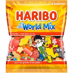 Bonbon Haribo World Mix sachet de 120g