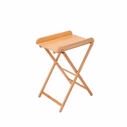 Combelle - Table à Langer Jade Pliante Hauteurs Réglables Jusquà 12 mois ou 11kg Fabriqué En France (Vernis Naturel)