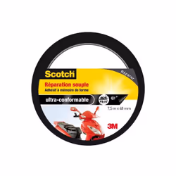 Nom du produit : Adhésif Marque du produit : SCOTCH Type d'adhésif : Une face Couleur : Noir Usage du produit : Réparation Ty ...