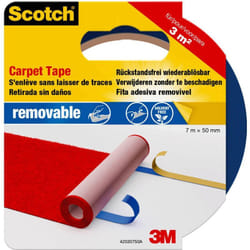 3M - 42030750 Ruban adhésif pour tapis Scotch® bleu (l x l) 7 m x 50 mm 1 pc(s)