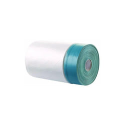 Finish - Bande a lisiere toile polyethylene adhesive bleu 20 m 550 mm