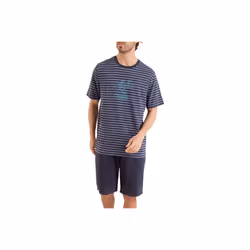 Pyjama court homme Rayures Fish & Chips Athena