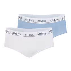 Lot de 2 shortys fille Coton Ultra Doux Athena