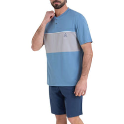 Pyjama court col tunisien homme Chic Athena