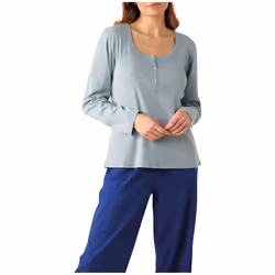Pyjama long femme Confort Maille Athena