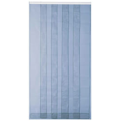 Rideau de porte moustiquaire Arles - 6 bandes - 160x220 cm