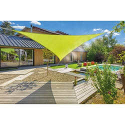 Voile Polyéthylène Triangulaire 3.60 m avec brumisateur 6 buses Vert
