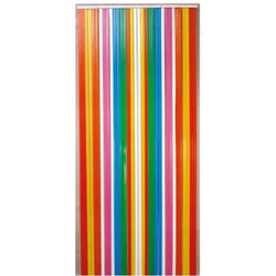 Rideau de porte à Lanière antilles multicolore 120 x 220 Morel