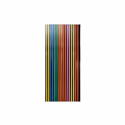 Rideau lanières plastiques antilles little 90x220 - Morel