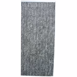 Rideau de porte - MOREL - Flash chenilles - 90x220 cm - Gris - Intérieur