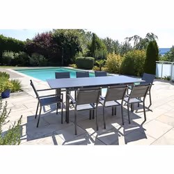 Table Rectangulaire Et Extensible Pour 6/8 Personnes