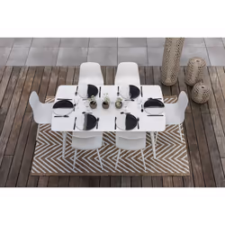 Table Rectangulaire Esprit Bord De Mer