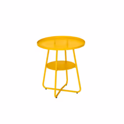Table Basse Ronde - Effet Indus