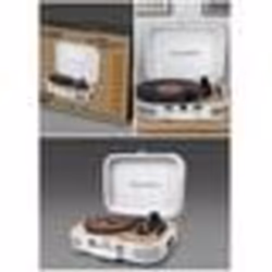 Platine Vinyle - Vintage - USB SD Bluetooth - 3 Vitesses - 2 Enceintes Intégrées - 10W