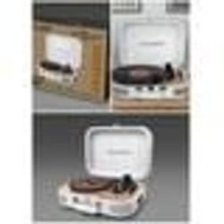 Platine Vinyle - Vintage - USB SD Bluetooth - 3 Vitesses - 2 Enceintes Intégrées - 10W