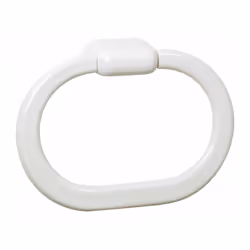 Porte-serviette en anneau ovale - Furtive - Odyssea Couleur : BlancVendu par 1