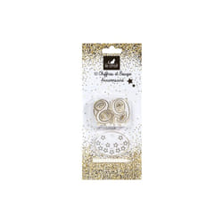 Le Chat - bougie anniv. +10 chiffres+support denis et fils 01261999