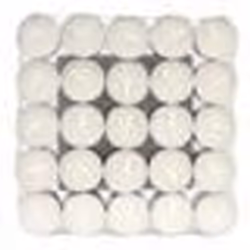 Pack de 100 bougies chauffe-plats - LE CHAT - Lintemporelle - Blanc pur