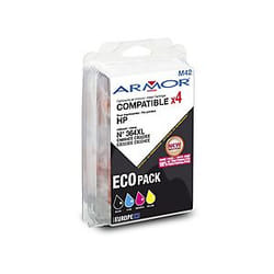 Armor B10232R1 cartouche d'encre Noir, Cyan, Magenta, Jaune
