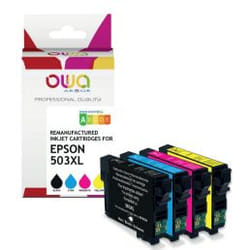 Armor K10633OW cartouche d'encre 4 pièce(s) Compatible Rendement élevé (XL) Noir, Cyan, Magenta, Jaune