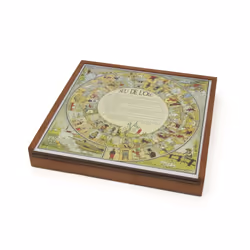 SMIR COFFRET SAPELLY 5 JEUX "VINTAGE" AVEC PLATEAU COULISSANT - 130011203