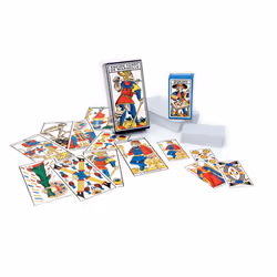 Cartamundi Tarot De Marseille, 78 Cartes - Étui Carton, Version Française - Avec Notice, 12 an(s)