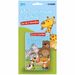 Cartamundi JEU DE 7 FAMILLES - MES ANIMAUX PRÉFÉRÉS - BLISTER