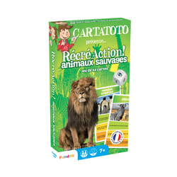 Cartamundi Cartatoto Recre'Action - Animaux Sauvages