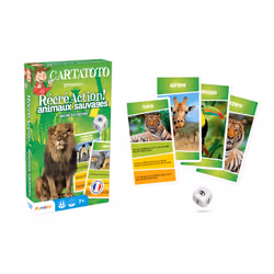 Cartamundi Cartatoto Recre'Action - Animaux Sauvages