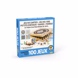 Ducale Coffret 100 Jeux "junior" En Bois - FR