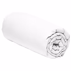 Planete Discount PD15676, Coton, 160 x 200 cm, Blanc, Lavage en machine, 40 °C