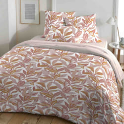 Housse de couette réversible 220x240 + 2 taies d'oreiller 63x63 cm Coton Feerique