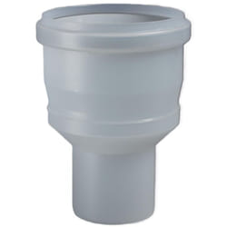 Atlantic - Adaptateur pour conduit de cheminée 80m / 110f - 1 pièce 074038