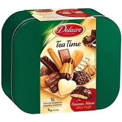 DELACRE Tea Time Boite Métal 1kg