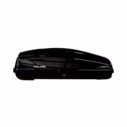 Polaire - Coffre de toit 340L noir ouverture latérale fixation rapide C340-ESNA