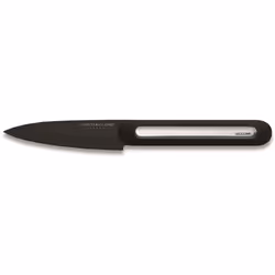 Couteau d'office LE COUTEAU DU CHEF silicone manche - lame noir Blister Pegb