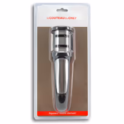 Le Couteau du Chef Double Aiguiseur Diamand, 27,5 x 8,5 x 10,5 mm, 200 g